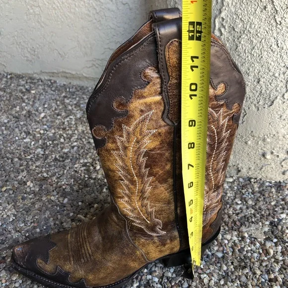 Nocona Distressed Cowboy Boots - Picture 11 of 11